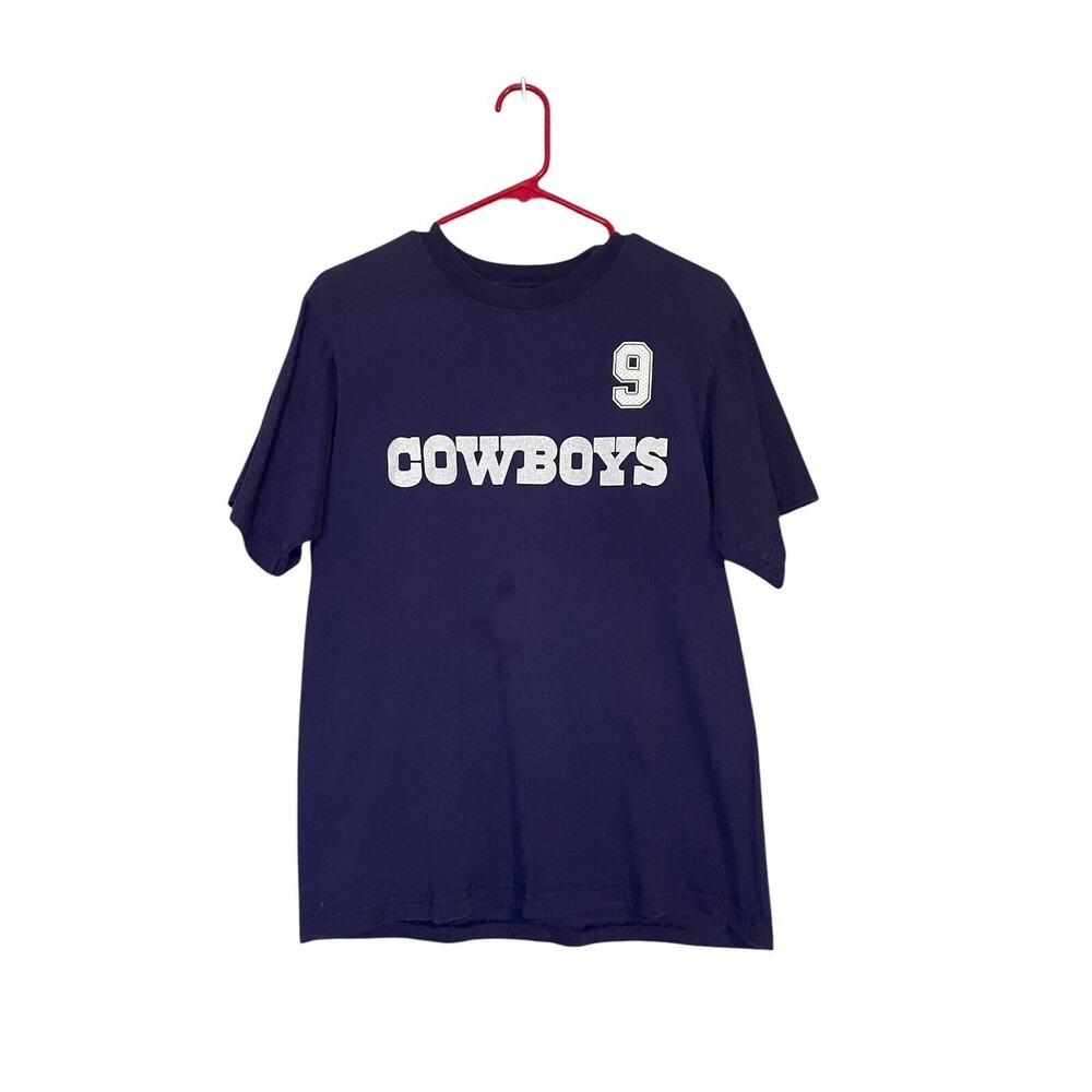Dallas Cowboys Tony Romo T-shirt Medium 100% Cotton Football Sports